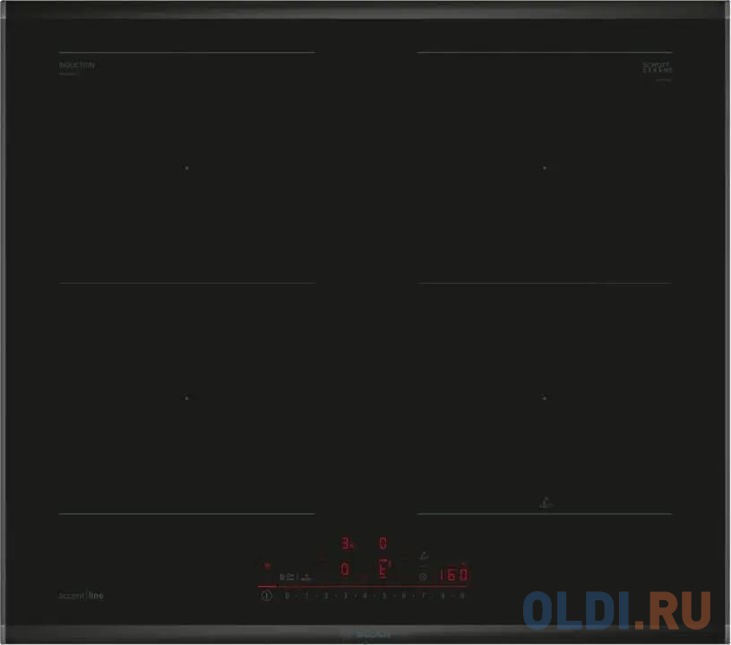 

Варочная панель индукционная Bosch PVQ695HC1Z черный