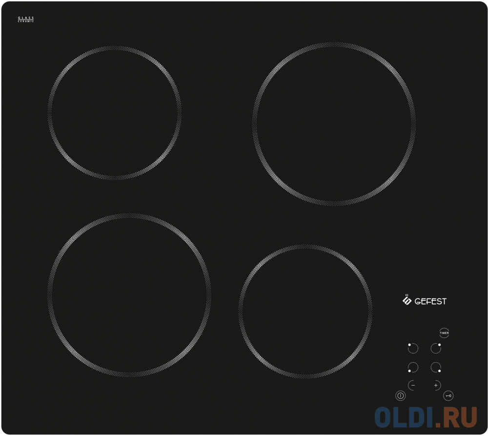 

Варочная панель электрическая Gefest SN 4231 K11 черный
