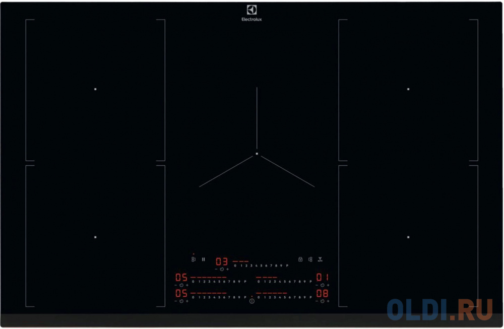 Индукционная варочная поверхность Electrolux EIV84550 черный