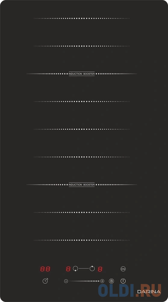 Варочная панель индукционная DARINA 6Р9 ЕI 528 B черный - 6Р9 ЕI 528 B