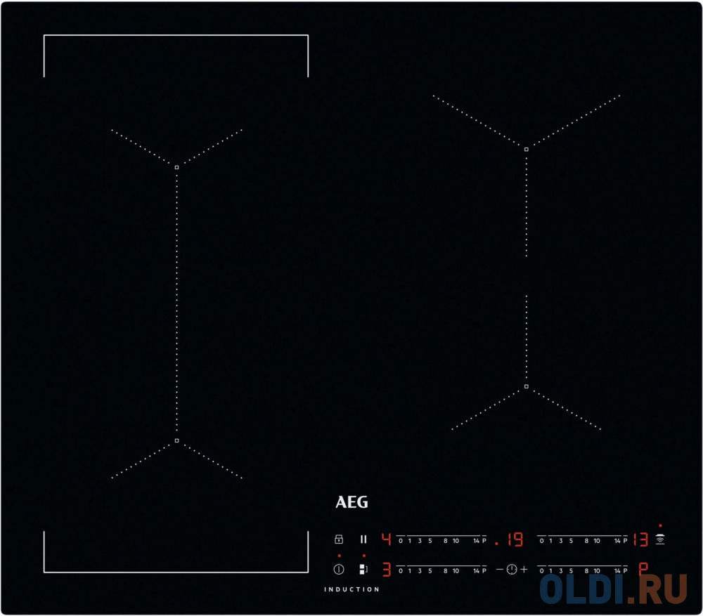 Индукционная варочная поверхность AEG IKE64441IB черный