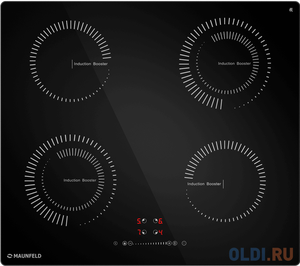 

Индукционная варочная поверхность Maunfeld CVI594STBKC черный