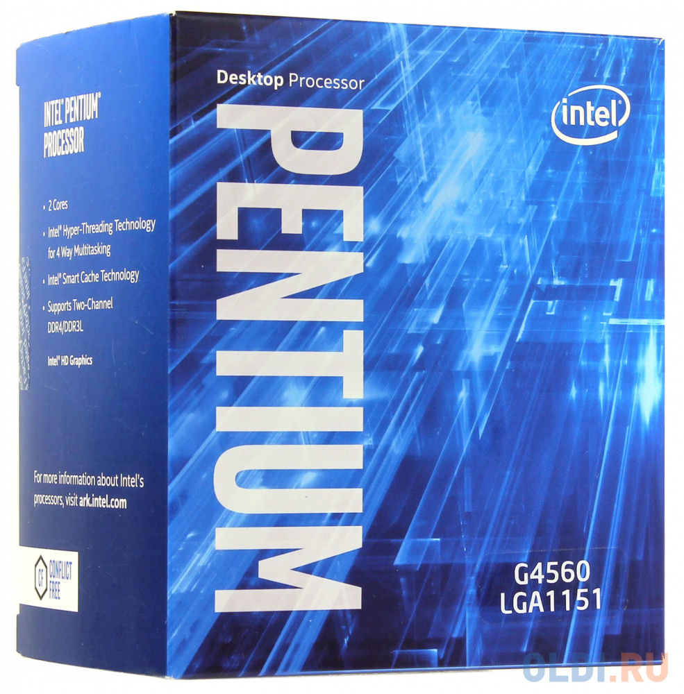 Процессор Intel Pentium G4560 OEM фото