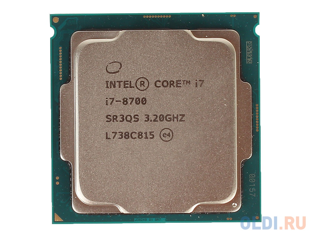Процессор Intel Core i7 8700 OEM — купить по лучшей цене в  интернет-магазине OLDI в Москве — отзывы, характеристики, фото
