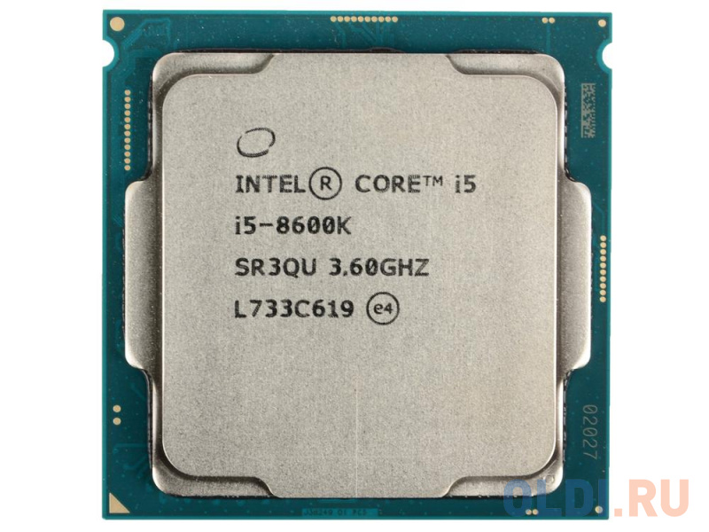 

Процессор Intel® Core™ i5-8600K OEM <TPD 95W, 6/6, Base 3.6GHz - Turbo 4.3 GHz, 9Mb, LGA1151 (Coffee Lake
