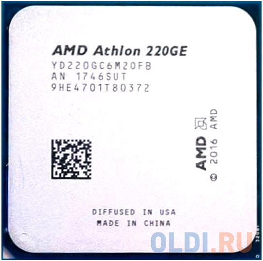 Процессор AMD Athlon 220GE от OLDI