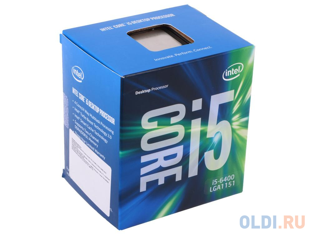 Процессор Intel Core i5 6400 BOX BX80662I56400SR2BY - фото 1