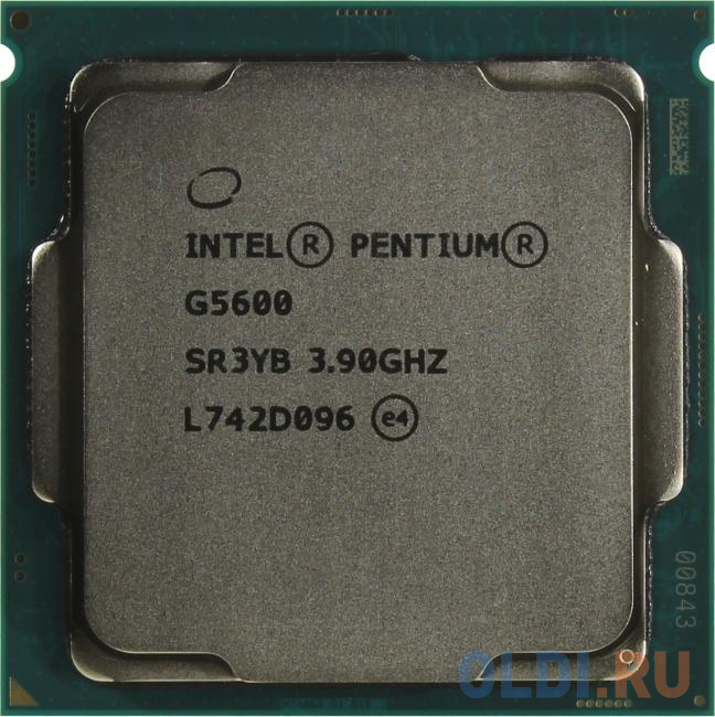 Процессор Intel Pentium G5600 OEM CM8068403377513S R3YB - фото 1
