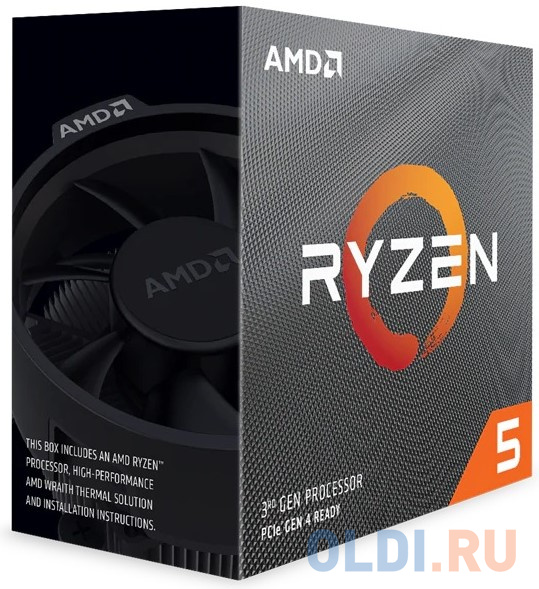 

RYZEN 5 3600XT Wraith Spire cooler AM4, BOX {10
