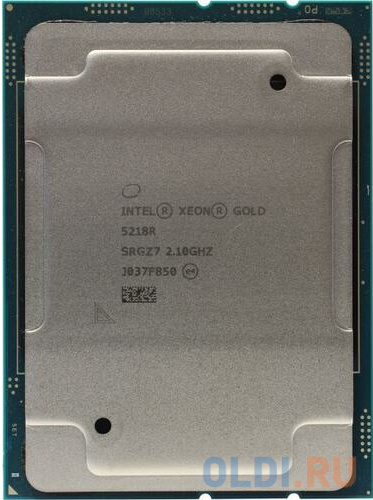 

Процессор Intel Xeon Gold 5218R LGA 3647 27.5Mb 2.1Ghz (CD8069504446300S RGZ7)