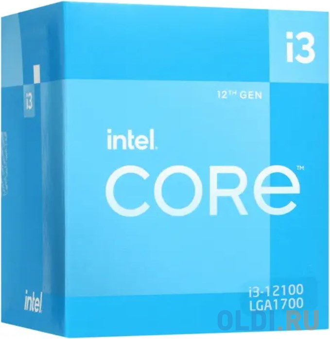 Процессор Intel Core i3 12100 BOX Core™ i3-12100 - фото 1