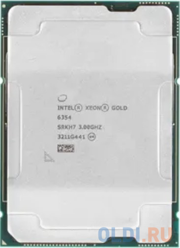 Xeon® Gold 6354 18 Cores, 36 Threads, 3.0/3.6GHz, 39M, DDR4-3200, 2S, 205W OEM - CD8068904571601