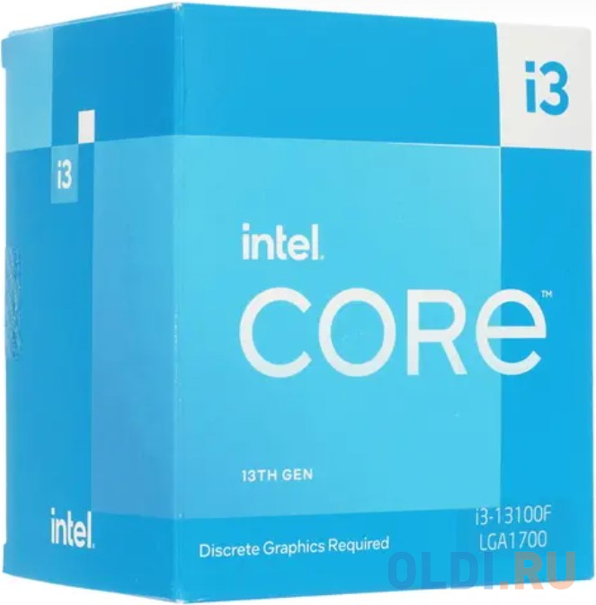 Процессор Intel Core i3 13100F BOX Core™ i3-13100F - фото 1
