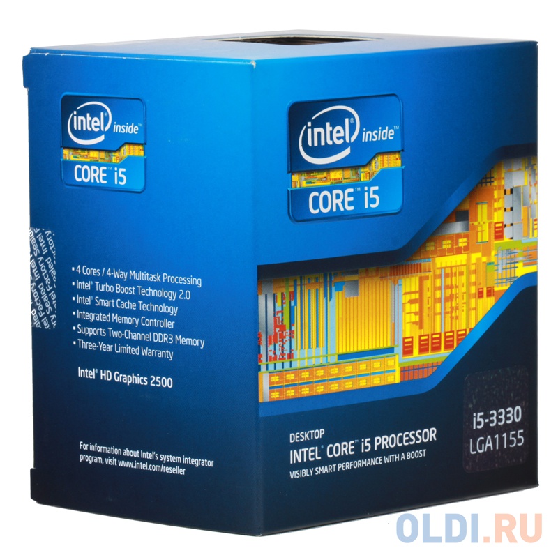 Как разогнать процессор intel core i5 3330