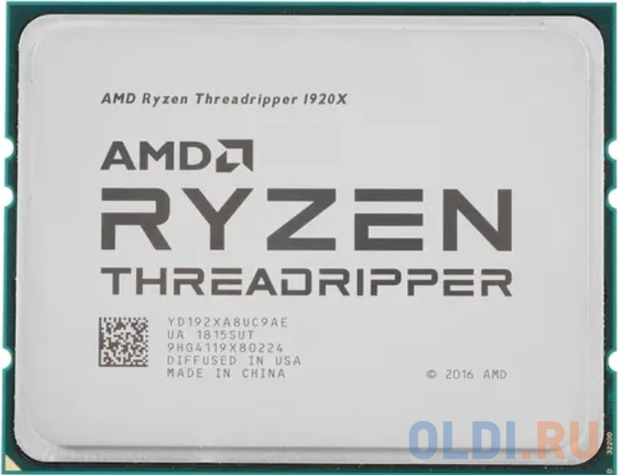 Процессор AMD Ryzen Threadripper 1920X OEM процессор intel core i9 10900kf tray