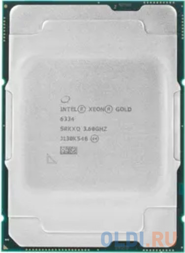 Xeon® Gold 6434 8 Cores, 16 Threads, 3.7/4.1GHz, 22.5M, DDR5-4800, 2S, 195W OEM