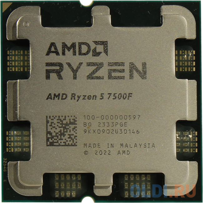 Процессор RYZEN X6 7500F SAM5 65W 3700 100-000000597 AMD