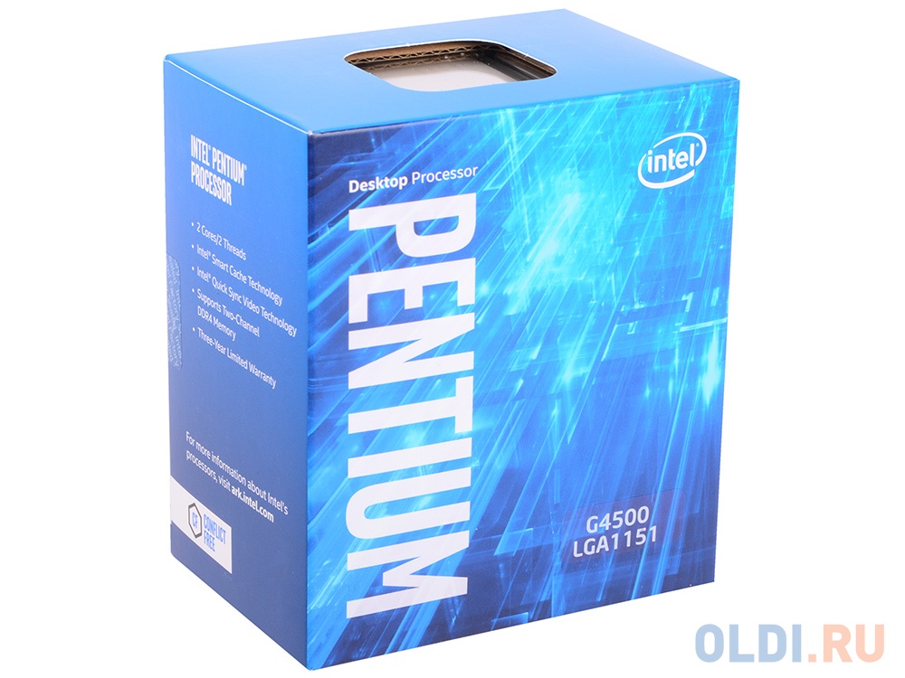 Intel pentium g4500 какой сокет