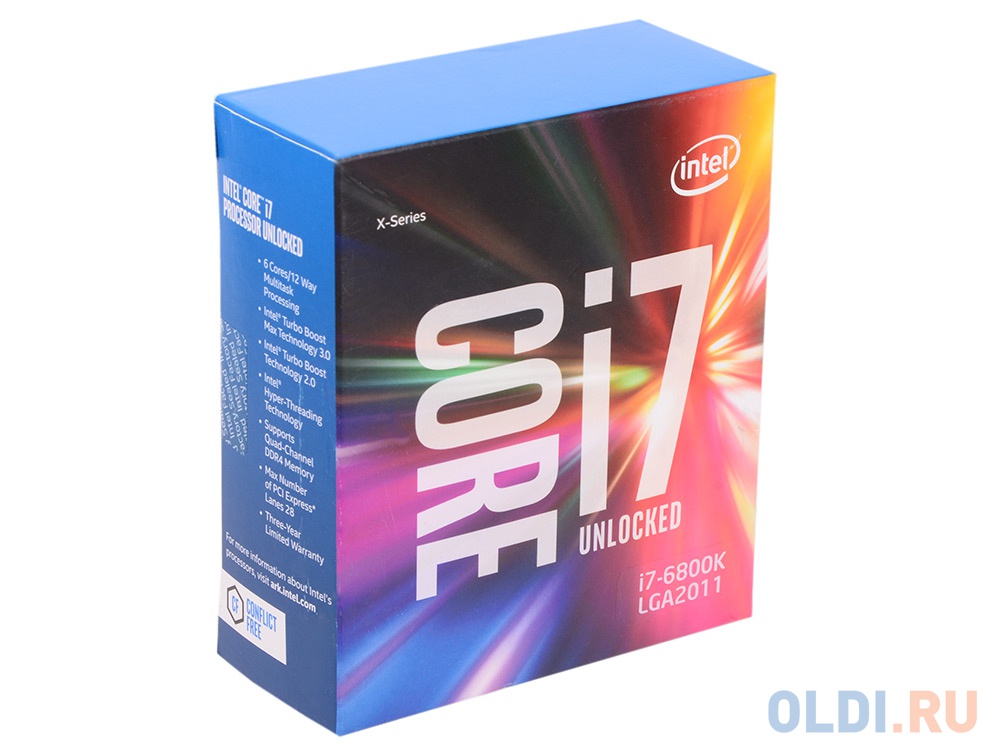 Процессор intel core i7 6800k обзор