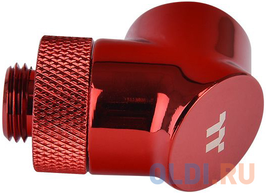 Pacific G1/4 90 Degree Adapter [CL-W052-CU00RE-A]  - Red/DIY LCS/Fitting/2 Pack фото