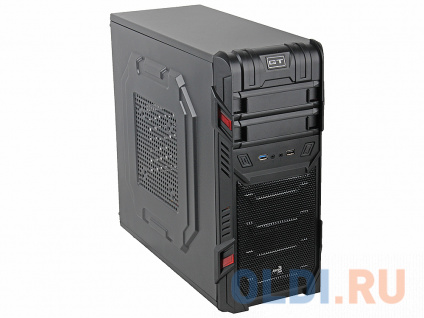   Aerocool GT Advance Black Edition, ATX, 600, USB 3.0  