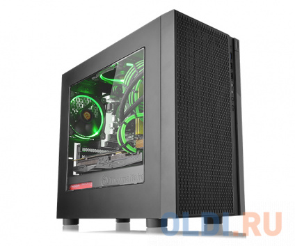   Thermaltake Versa H18 Black w/o PSU,Window,CA-1J4-00S1WN-00  