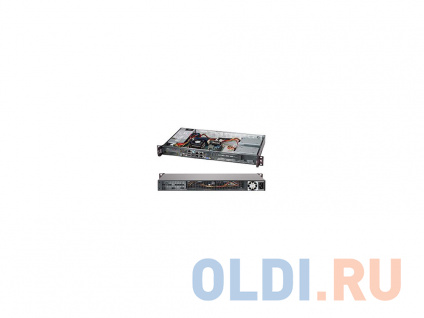   Supermicro CSE-505-203B 1U 1x3.5'' SAS/SATA 200   