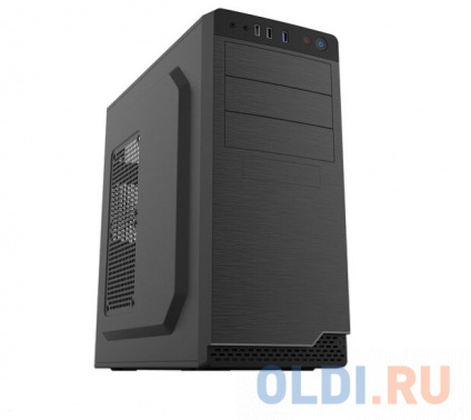 Case Foxline FL-816, ATX, 3x5.25EXT, 1x3.5EXT, 3x3.5INT, 2xUSB2.0+1xUSB3.0, HDA, w/o FAN, w/450W ATX PSU, w/1.2m EU pwr cord  -