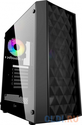   ATX Powercase Diamond Mesh LED     -