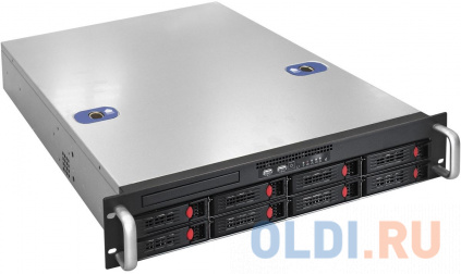    ExeGate Pro 2U550-HS08 &lt;RM 19&quot;,  2U,  550,  1U-1000ADS, 8xHotSwap, USB&gt;  