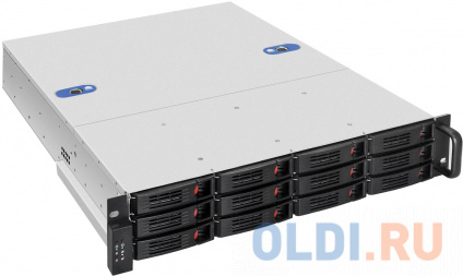    ExeGate Pro 2U550-HS12 &lt;RM 19&quot;,  2U,  550,  1U-1000ADS, 12xHotSwap, USB&gt;  