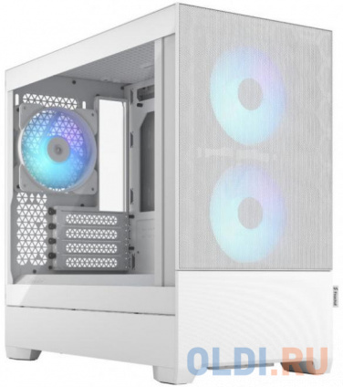   Fractal Design PoP Mini Air RGB White TG    ATX 3x120mm 2xUSB3.0 audio bott PSU  --