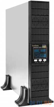   UPS ExeGate PowerExpert ULS-2000.LCD.AVR.6C13.USB.RS232.SNMP.2U &lt;2000VA/2000W, On-Line, PF=1, LCD, 6*C13, RS232, USB, SNMP-slot, Rackmount 2U/Tower,  , Black&gt;  