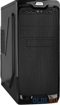   Miditower ExeGate UN-604-UN400 (ATX,  UN400  . 12, 2*USB+2*USB3.0, , )  