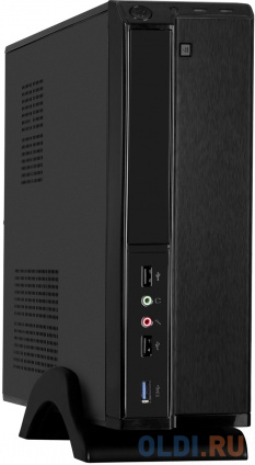   Desktop ExeGate MI-207U-M300 (mini-ITX/mATX,  M300  . 8, 2*USB+1*USB3.0, , )  