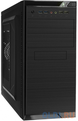   Minitower ExeGate QA-412U-XP350 (mATX,  XP350  . 12, 2*USB+2*USB3.0, , )  --