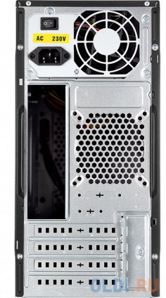   MiniTower Foxline FL-702 500W black (mATX, 2xUSB2.0) (FL-702-FZ500R)  -
