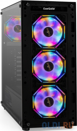   Miditower ExeGate i3 BASE-NPX700 (ATX,  700NPX  . 12 ,  , 1*USB+1*USB3.0, , 4 . 12  RGB )   