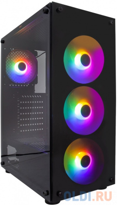  1STPLAYER FIRE DANCING V3-B / ATX, TG / 4x120mm LED fans inc. / V3-B-4F1   