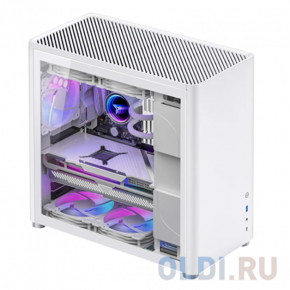   JONSBO D40 White  ,     , mini-ITX, micro-ATX, ATX, .   