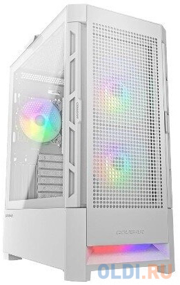  Cougar Airface RGB White, 2140 + 1x120mm ARGB Fan, ARGB Fan Hub,  , , ATX  