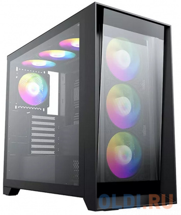  &amp;quot;Lagrange&amp;quot; ATX, Black, W/O Fans, Drive bay int: 3x3,5&amp;quot; + 3x2,5&amp;quot;. 2xUSB3.0+1xUSB-C, Audio I/O, Up to 14x120mm Fans, GPU up to 425mm, PSU max 270mm, CPU cooler up to 190mm, SPCC 1,0mm metal, 4mm TG side panel.  --