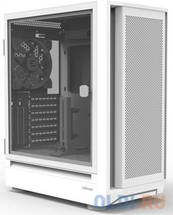  ZALMAN i6, EATX, WHITE, FRONT MESH, WINDOW, 2x3.5&quot;, 3x2.5&quot;, 1xUSB2.0, 1xUSB3.0, 1xUSB Type C, FRONT 3x140mm RGB LED, REAR 1x140mm RGB LED  --