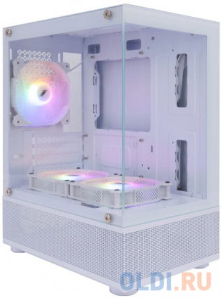  1STPLAYER MIKU Mi2-A White / mATX / 3x120mm LED fans / Mi2-A-WH-2F1R-W-1F1-W  