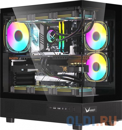   Formula Crystal Z8 FLOE    ATX 3x120mm 5x140mm 1xUSB2.0 1xUSB3.0 1xUSB3.1 audio bott PSU  