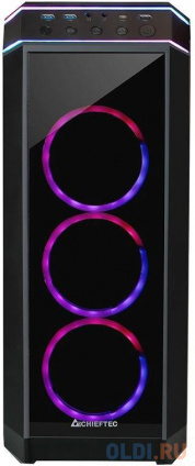   Chieftec Stallion II    ATX 2x120mm 2x140mm 1x180mm 1xUSB2.0 audio bott PSU  --