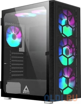   ATX MONTECH X3 GLASS Black     