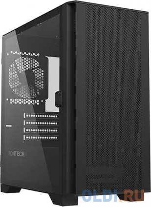   Montech Air 100 Lite    mATX 6x120mm 4x140mm 1xUSB2.0 2xUSB3.0 audio bott PSU  