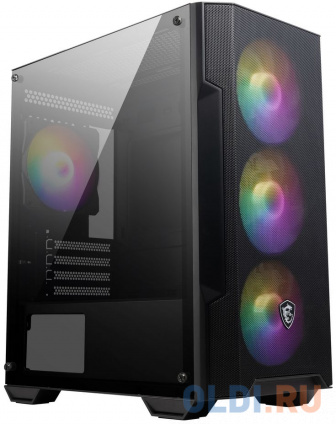   MSI MAG Forge M100A    mATX 2x120mm 2xUSB2.0 1xUSB3.0 audio bott PSU  --