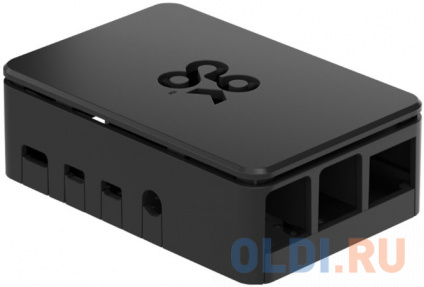  Raspberry Pi 4 Model B Official Case Okdo Standard Series, Black, Retail,  Raspberry Pi 4 Model B (187-3797/187-3798)(ASM-1900133-21) RTL {96} (815058)  